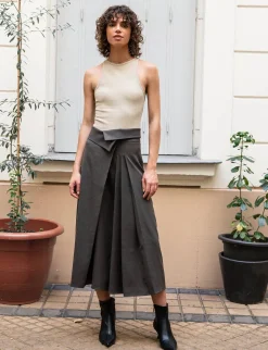 Anais Pleated Skirt