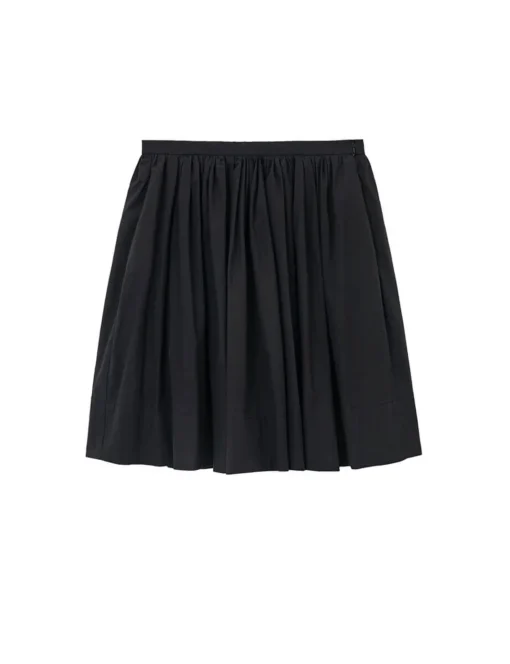 Black Aline Puff Skirt-PREORDER
