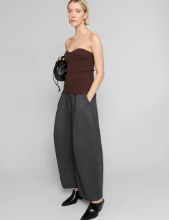 Cass Sweetheart Knit In Chocolate-BESTSELLER