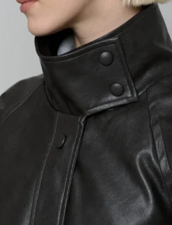 Coffee Brown Leather Jacket- BESTSELLER