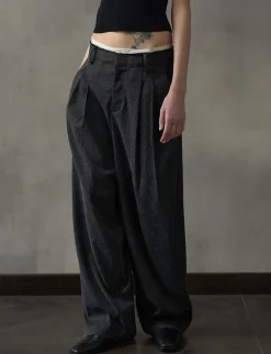 Contrast Waist Trousers