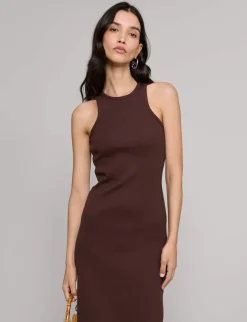 Delilah Cotton Ribbed Tank Dress