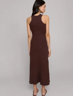 Delilah Cotton Ribbed Tank Dress