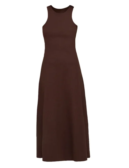 Delilah Cotton Ribbed Tank Dress