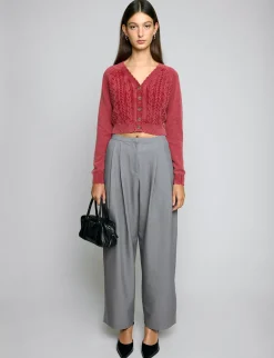 Diane Grey Trousers