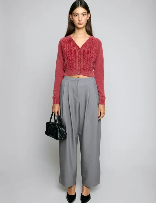Diane Grey Trousers