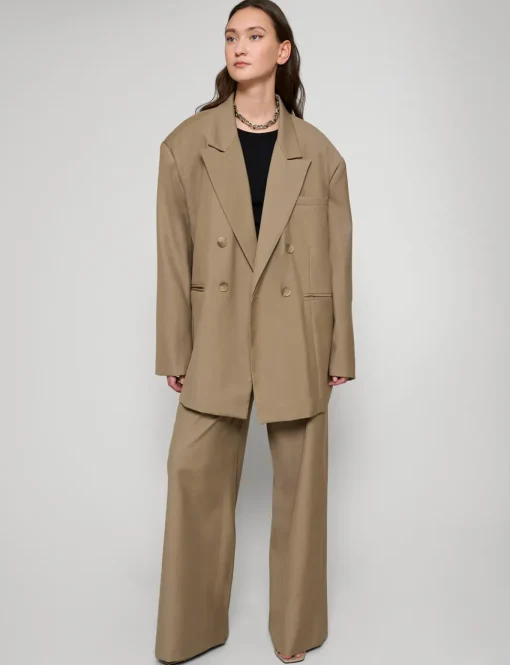 Double Breasted Oversized Blazer