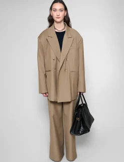 Double Breasted Oversized Blazer