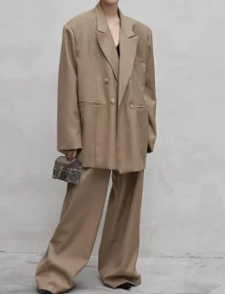 Double Breasted Oversized Blazer