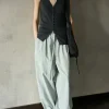 Grey Parachute Pants