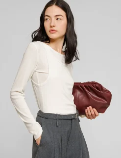 Ivory Double Layered Top