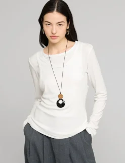 Ivory Double Layered Top