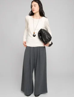 Ivory Double Layered Top