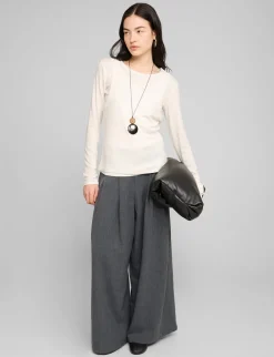 Ivory Double Layered Top
