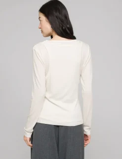 Ivory Double Layered Top