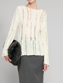 Ivory Fisherman Sweater