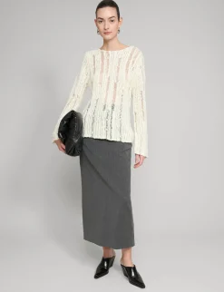 Ivory Fisherman Sweater