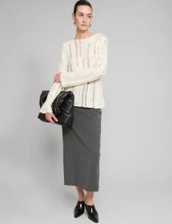 Ivory Fisherman Sweater