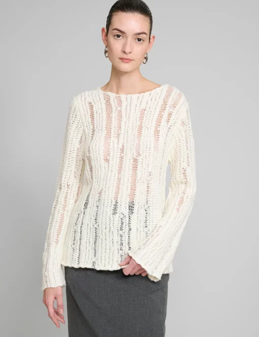 Ivory Fisherman Sweater