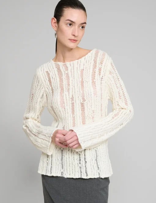 Ivory Fisherman Sweater