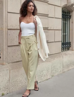 Jaime Pants in Pastel Melon