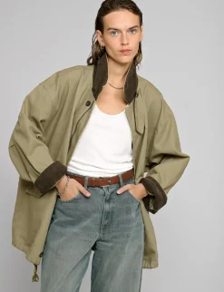 Khaki Corduroy Country Jacket-BESTSELLER