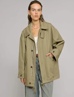 Khaki Corduroy Country Jacket-BESTSELLER