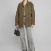 Khaki Cotton Cargo Jacket