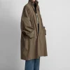 Khaki Oversized Jacket-BESTSELLER