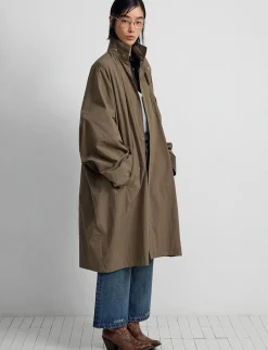Khaki Oversized Jacket-BESTSELLER