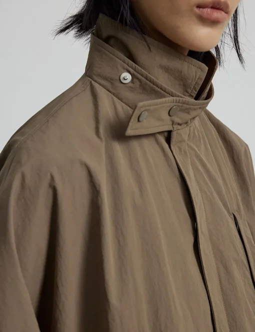 Khaki Oversized Jacket-BESTSELLER