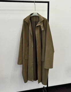 Khaki Oversized Jacket-BESTSELLER
