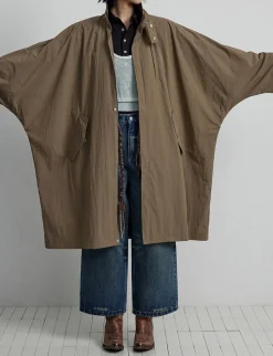 Khaki Oversized Jacket-BESTSELLER