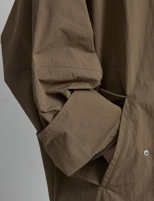 Khaki Oversized Jacket-BESTSELLER