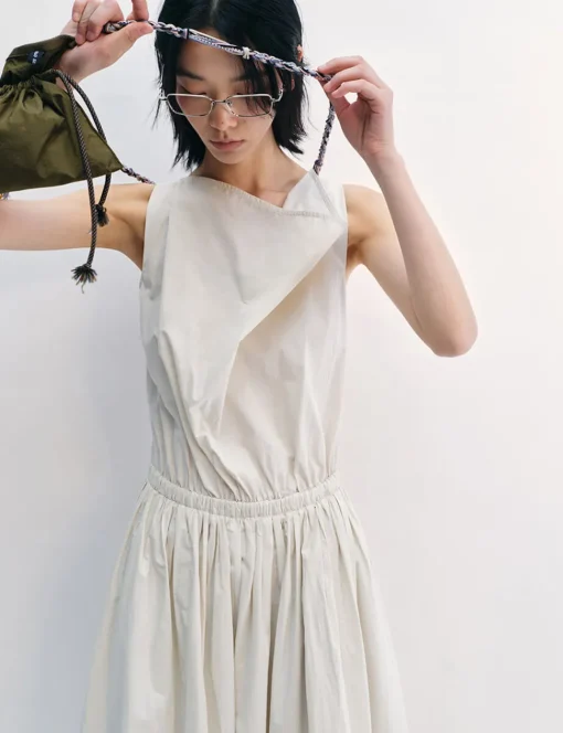 Lina Cowl Neck Dress-PREORDER