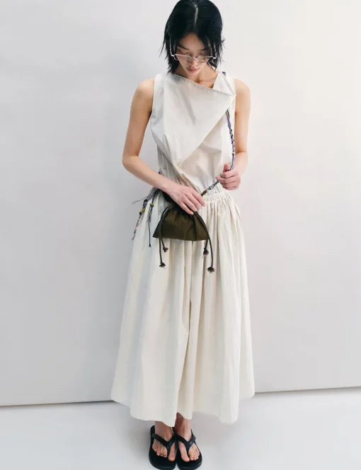 Lina Cowl Neck Dress-PREORDER