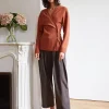 Lou Asymmetric Knit Top