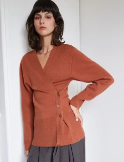 Lou Asymmetric Knit Top