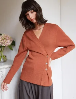 Lou Asymmetric Knit Top