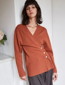 Lou Asymmetric Knit Top