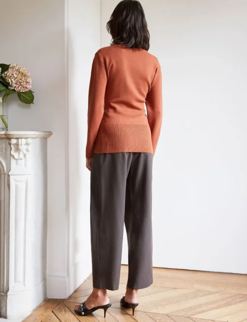 Lou Asymmetric Knit Top