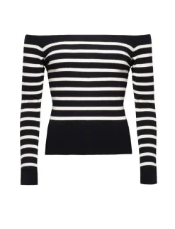 Marcel Stripe Off The Shoulder Top