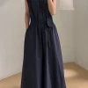 Monroe Navy Dress