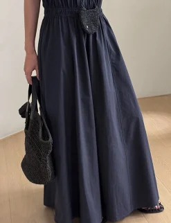 Monroe Navy Dress
