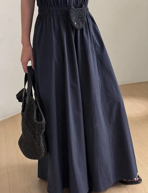 Monroe Navy Dress