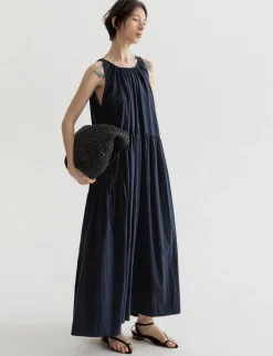 Navy Tier Dress -PREORDER