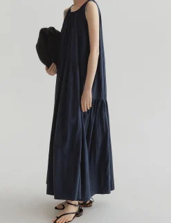 Navy Tier Dress -PREORDER