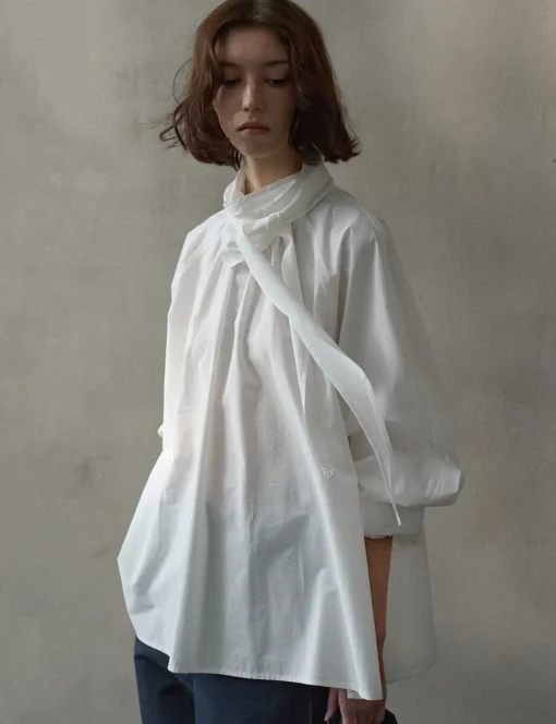 Neck-Tie White Shirt