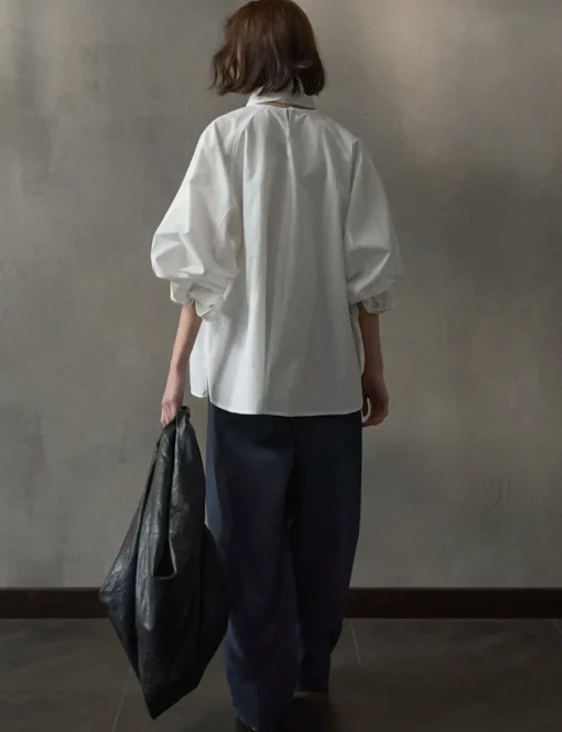 Neck-Tie White Shirt