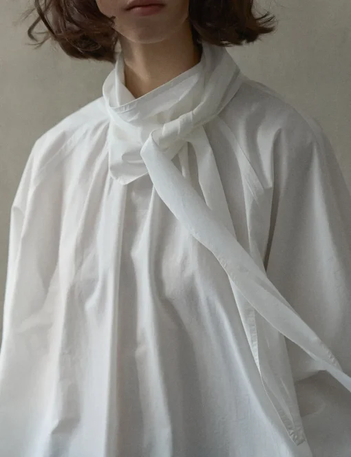 Neck-Tie White Shirt